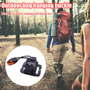 Outdoor Backpack Clip Soft Walking Hanging Buckle with Whistle Elastic Rope
