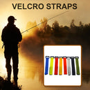 10pcs Durable Fishing Rod Tie Strap Belt Portable Wrap Band Pole Ties Holder