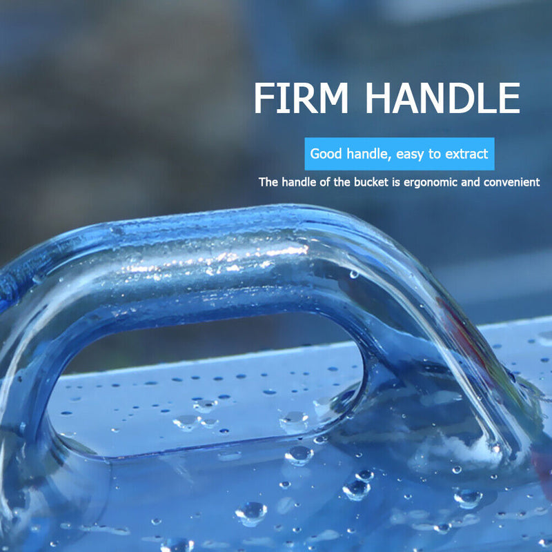 12L Camping Bucket Large Capacity Water Container for Hiking Travel Emergen