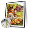 Horse Sheep Dog Oil Paint By Numbers Kit DIY Acrylic Painting on Canvas (B1472)