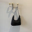 Fashion Sparkling Shoulder Bags Glitter Shiny Ladies Chain Totes Handbags Purse