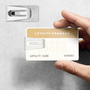 Metal Dollar Cash Holder Credit Card Extra-thin Card Purses Simple Money Cl