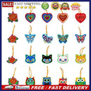 20pcs Greeting Card Festival Pendants Diamond Painting Single Side Special