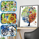 Home Decor Present Part Season Flower Special-shaped Diamond DIY Painting Kit