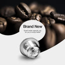 For Nespresso Stainless Steel Coffee Capsule Refillable Reusable Espresso Pods\