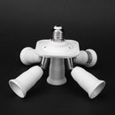 Adjustable E27 Splitter 5 Heads Lamp Base Adapter LED Bulb Holder Socket Newly