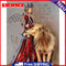 Angel and Lion Oil Paint By Numbers DIY Acrylic Painting on Canvas Frameless Kit