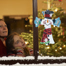 Creative Cross Christmas Home Decoration Pendant Single-Sided Point Drill (2)