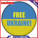FanShirts4u Button/Badge/Pin - FREE UKRAINE Flag UKAJINA