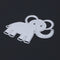 Snowvirtuos Small Elephant DIY Metal Scrapbook Crafts Embroidery Cutting