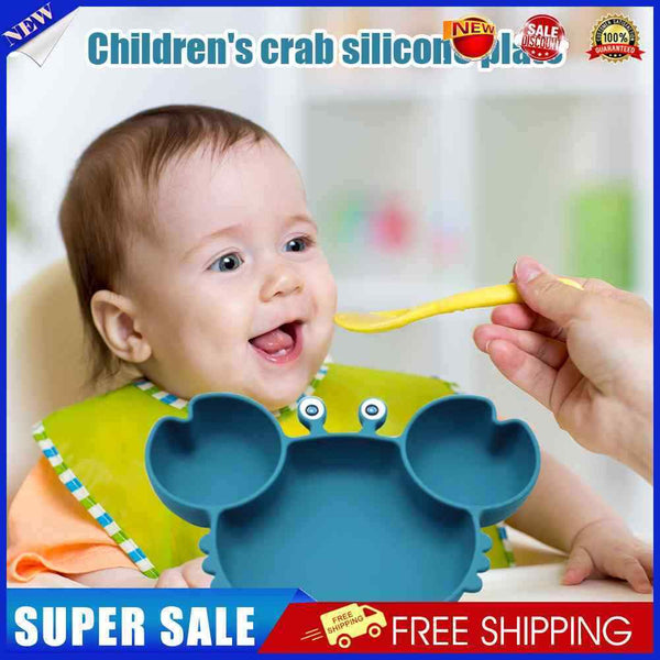 #A Cartoon Children Baby Dishes Complementary Food Dining Plate for Family Schoo