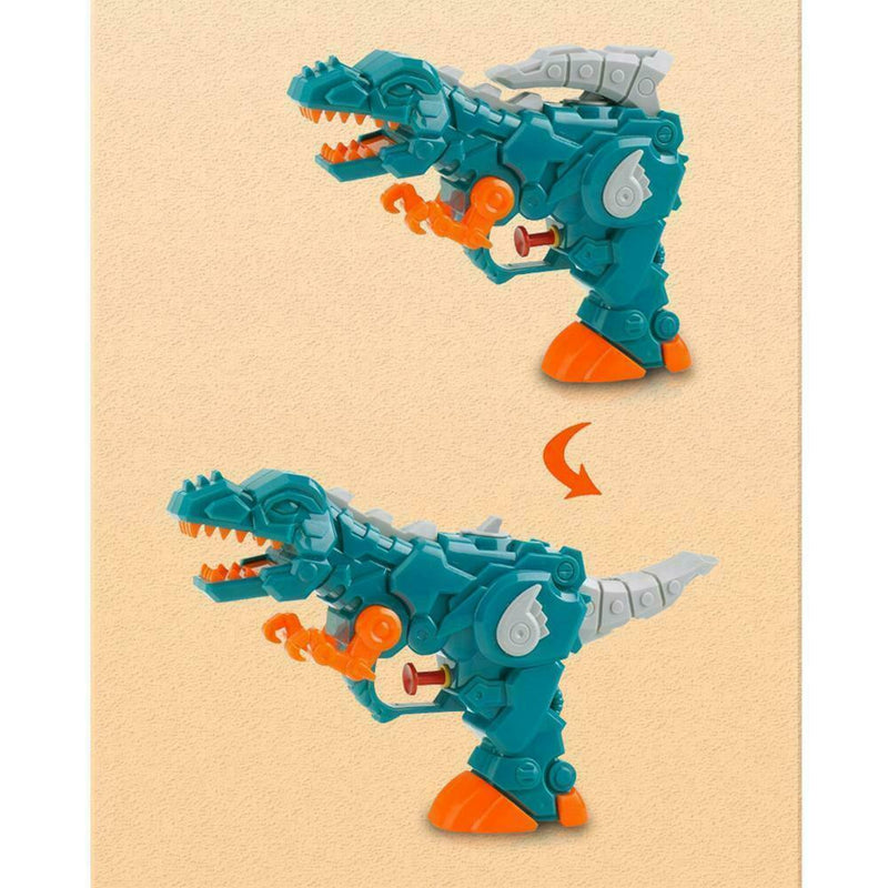 Children's Portable Water Gun Dinosaur Water Squirt Swimming Gun Beach Poo E6B4