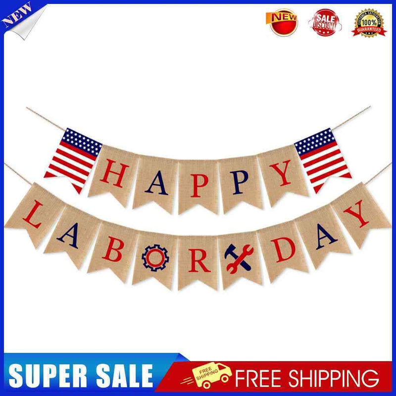 Creative Banners Happy Labor Day Background Labor Day Flag for Living Room