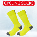 Compression Socks Men Women Sports Cycling Running Breathable Socks (Green)
