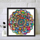 5D Full Round Drill Picture DIY Gorgeous Mandala Rhinestone Diamond Paintin