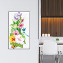 5D Full Drill Diamond Painting Flower Butterfly Cross Stitch Kits (hg344)
