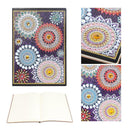 DIY Mandala Special Shaped Diamond Painting 50 Pages A5 Student Notebook Notebook
