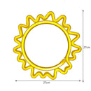 LED Neon Lights Sun Planet Sign Fairy Wall Art Night Lamp Lighting (Yellow)