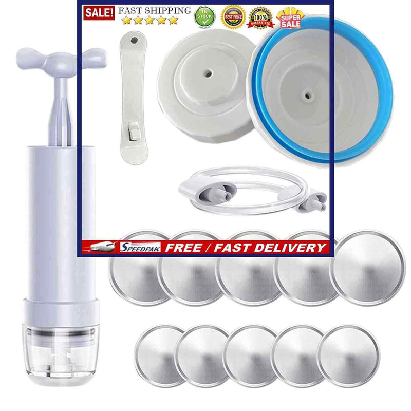 Vacuum Machine with Silicone Covers & Bottle Opener Durable & Powerful Vacuum