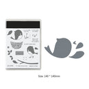 Transparent Cutting Dies Stamp Stencils for DIY Scrapbooking Album Paper Ca