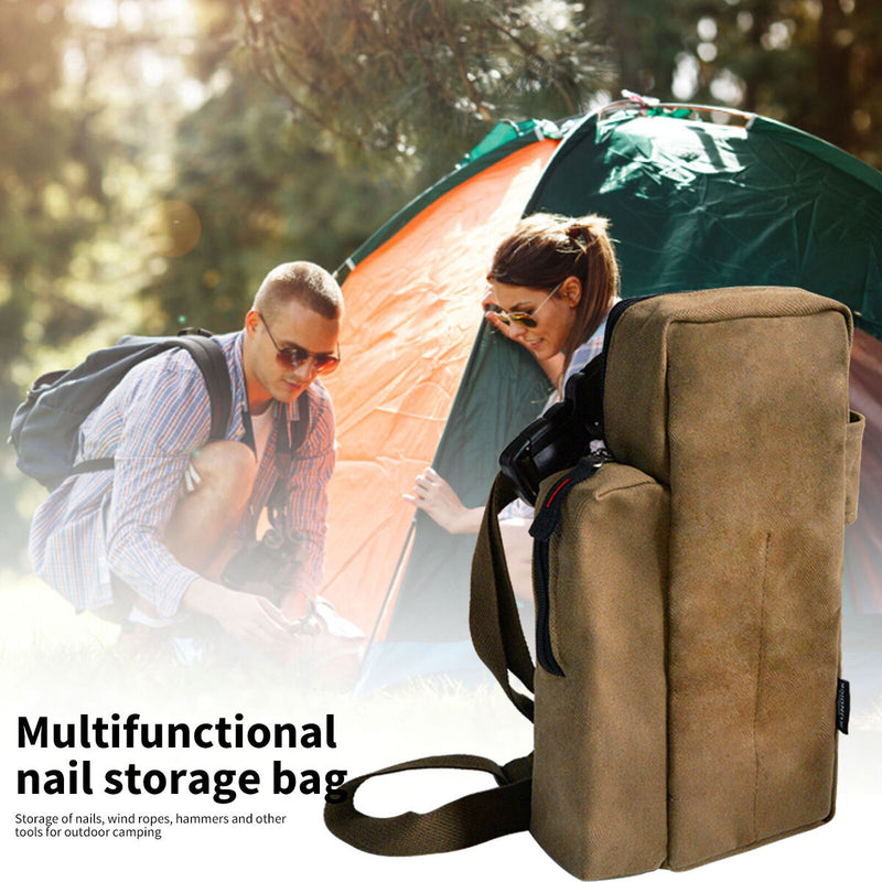 Outdoor Nails Tools Holder Storage Pouch for Camping Hiking Fishing Travel