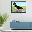 5D Diamond Painting German Shepherd Full Round Drill Mosaic Art Home Decor