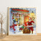 5D Full Round Drill Drawing Picture Santa Diamond Painting Living Room Ornament