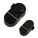 Black Electronic LED Light Fish Bite Sound Alarm Bell On Clip Rod Tackle K3K2