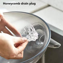 Multifunctional Fruit Vegetable Colander Sink Strainer Drain Basket (Grey) Newly