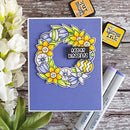Paper Cut Card DIY Transparent Silicone Bee Rabbit Wreath Seal Embossing Album