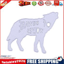 Wolf DIY Handmade Craft Stencils Decor Tool Set Cutting Die