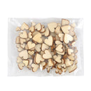 DIY 4 Sizes Table Scatter Wedding Decor Wooden Love Heart Crafts Accessories