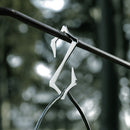 Stainless Steel S-Shaped Hanging Hooks Storage Rack Outdoor Camping Hiking Sh