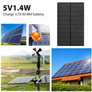 5V 1.4W 280mA Polysilicon DIY 3.7V Battery Power Charge Module Solar Panel Cell