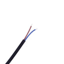 5.9ft Power Cord with On/Off Switch for Table Light Lamp (EU Plug/Black)