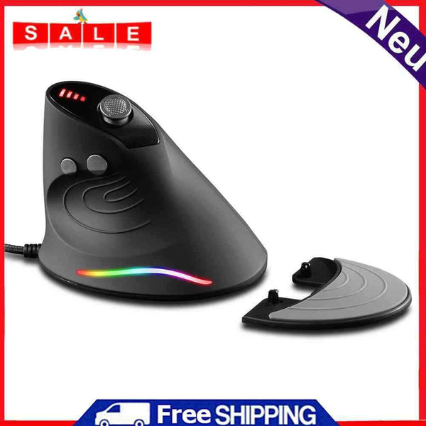 ZEALOTES Gaming Mouse Upright Optical Mouse Wired 12 Buttons Desktop Game Mouse