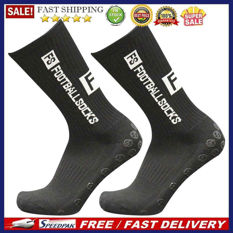Round Silicone Suction Non Slip Football Socks Sports Training Sock