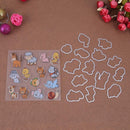 Metal Animals Punching Molds Stencil Scrapbooking Stamp Embossing Paper Kar