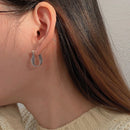 Fashion Twist Winding Earring Party Jewelry Geometric Earring S925 Earrings