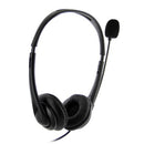 Call Center Headphone Online Teaching Learning USB Wired Line Control Headset