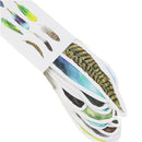 Heteromorphic Feather Series Book Clip Bookmark Message Card Paper Bookmark