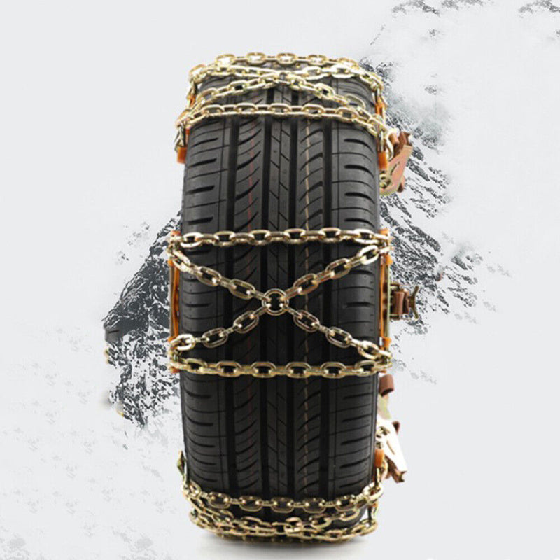 Steel Car Truck Tire Chain Tyre Anti Skid Traction Chain for Snow Ice Road