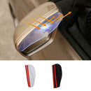Black Front Car Accessories Rear View Side Mirror Visor Rain Sun Protector H7F7