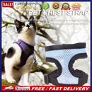 Reflective Chest Vest Breathable Cat Dog Collar Harness Chest Strap for Training