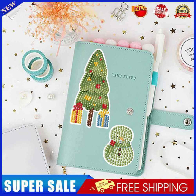 #A 2pcs Mosaic Stickers Handmade Crafts Art Exquisite Greeting Card for Kids Adu