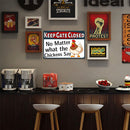 Chicken Metal Retro Tin Sign Art Poster Wall Plate for Farm Home Iron Painting
