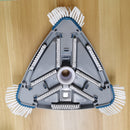 Swimming Pool Vacuum Cleaner Suction Head Fountain Triangle Cleaning Tools