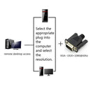 VGA EDID Dummy Plug 1080P Virtual Screen Display Emulator for Headless Computer