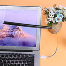 10 LED Flexible USB Laptop Desk Lamp Work Children Night Lights (Black)