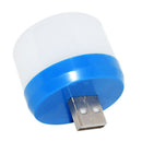 Mini Portable USB Plug Lamp Computer Power Bank Socket Night Light (Blue) Newly